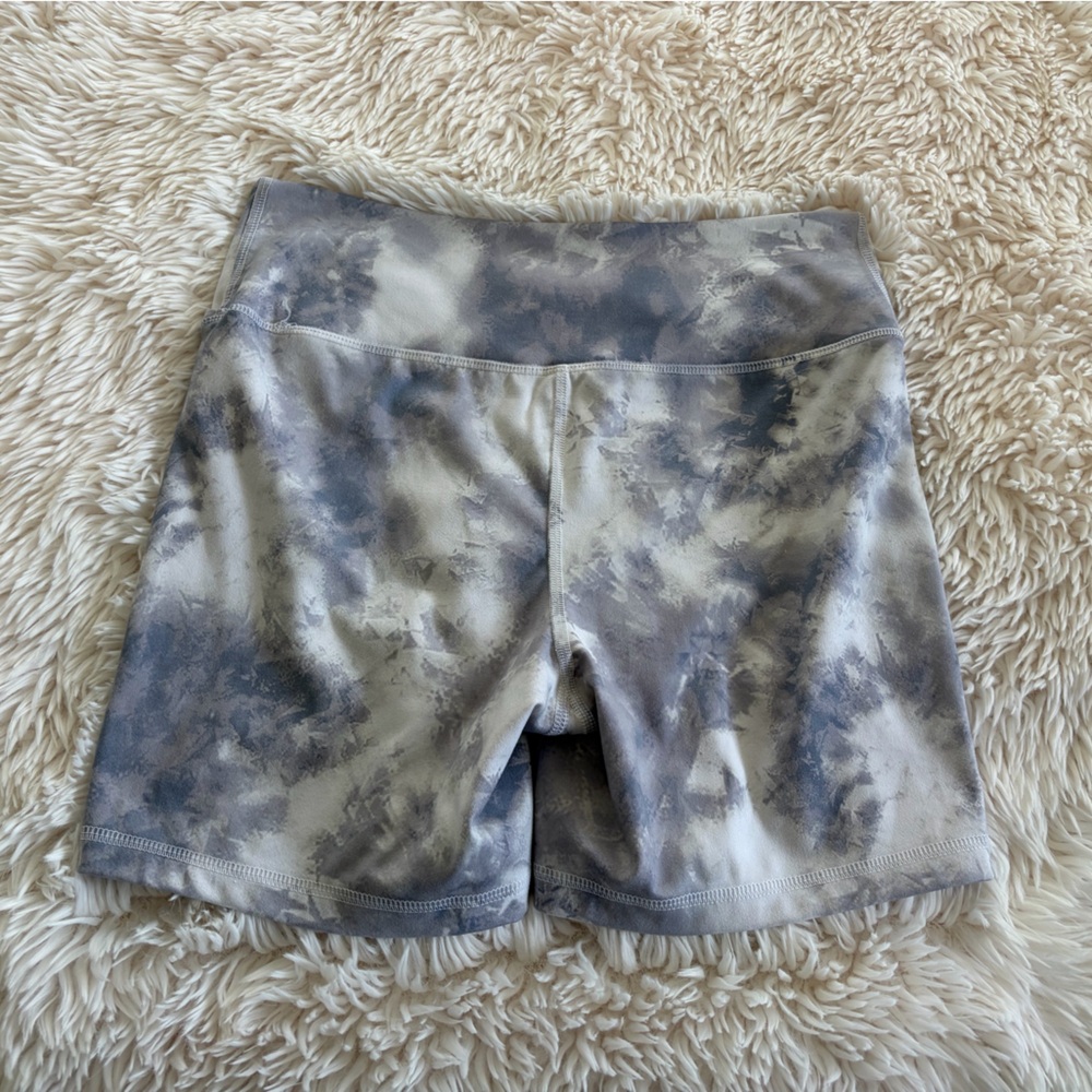 Avia Gray Tie-Dye Athletic Shorts - Picture 3 of 3